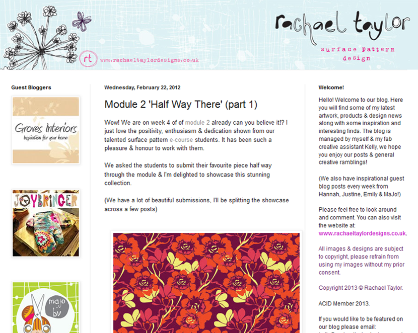Screenshot: Module 2 'Half Way There' (part 1)