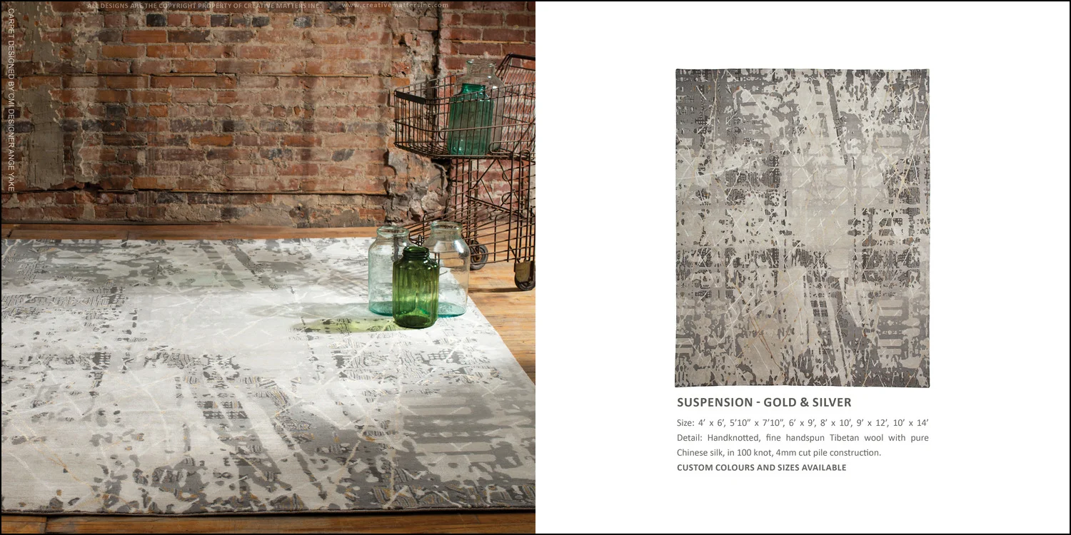 SUSPENSION Gold & Silver - XXV Collection