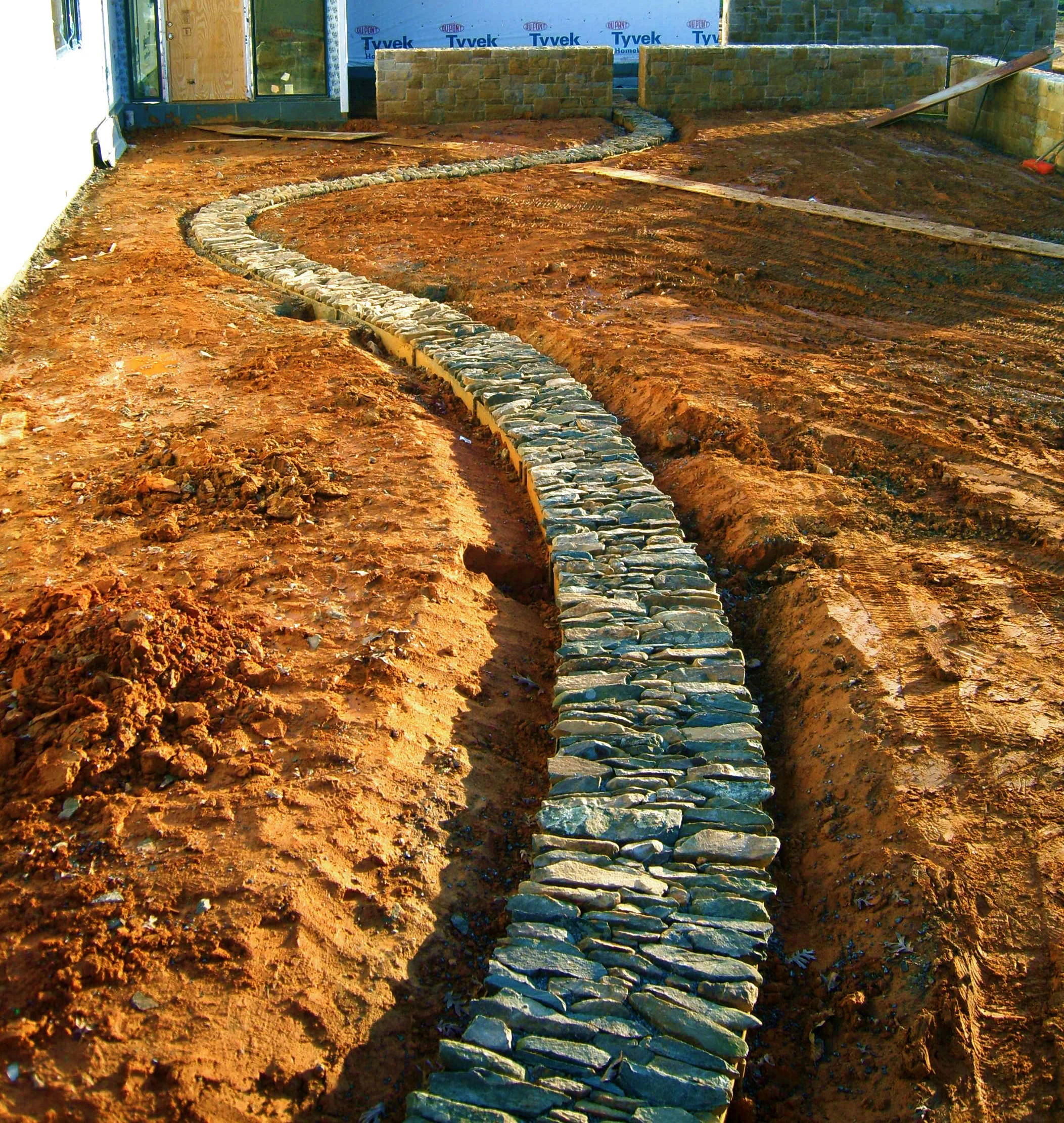 Stone Rill Built from Virginia Fieldstone.JPG