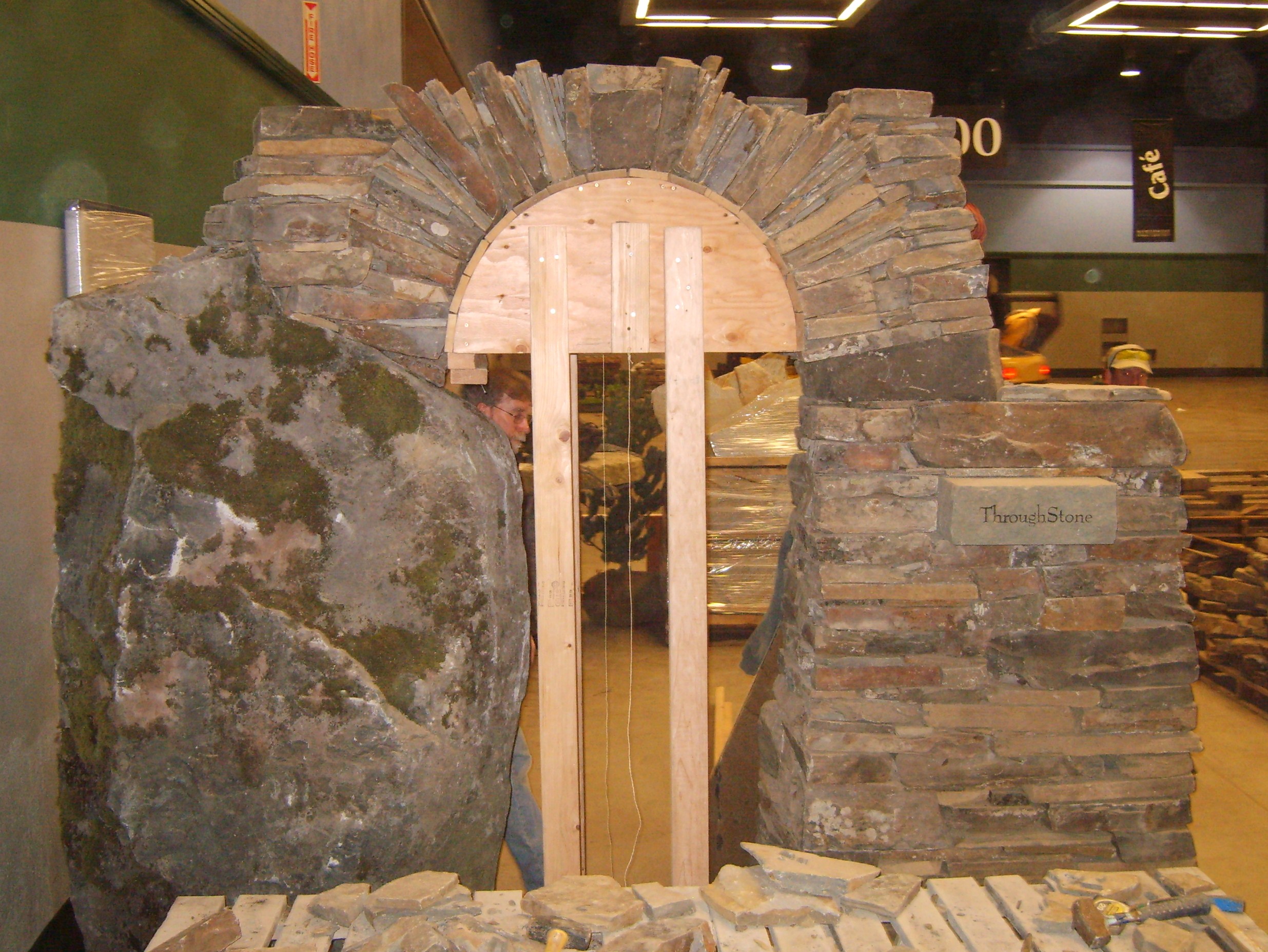 False Form in Place for Seattle Home Show Feature