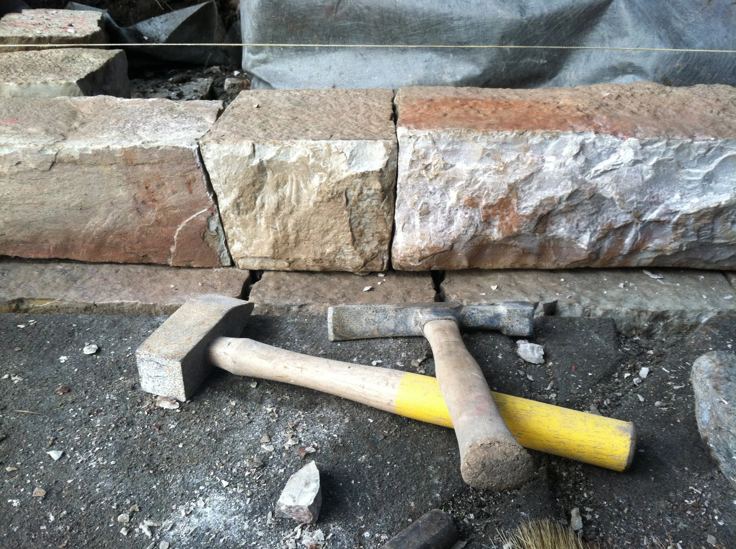 Every Stone Was Touched a Lot (Dressed, Shaped & Tooled)