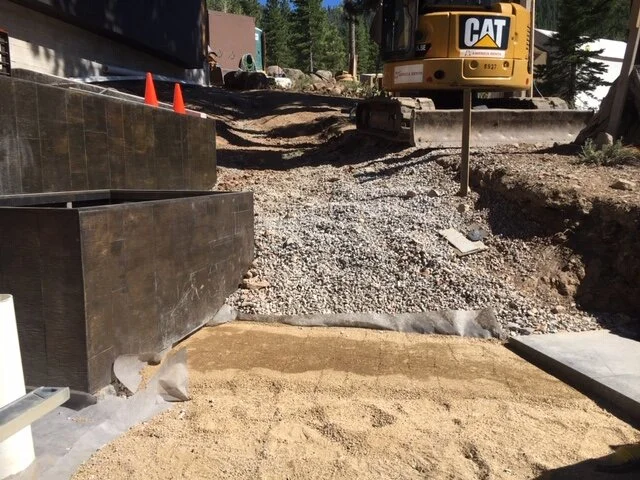 Contemporary Riser, Wall & Landing Feature