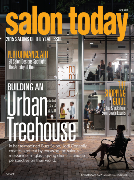 BUZZ SALON NAMED SALON OF THE YEAR 2015 BY SALON TODAY MAGAZINE