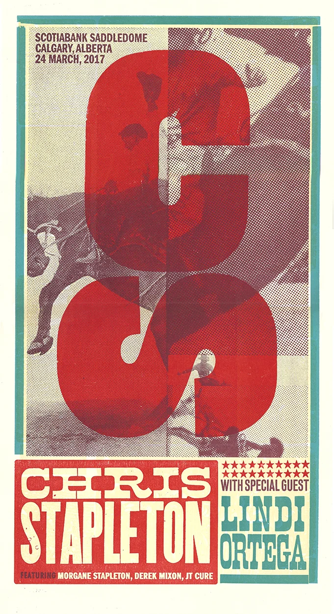Chris Stapleton Calgary Poster