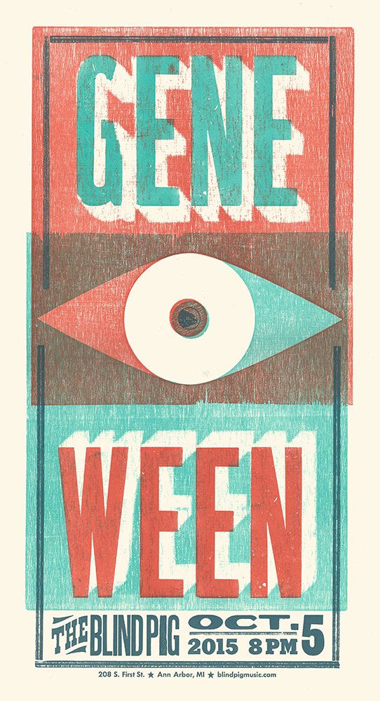 Gene Ween Show Poster