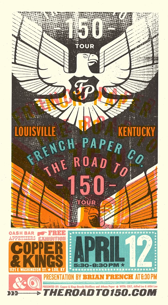 French Paper Co. (Road to 150) Poster