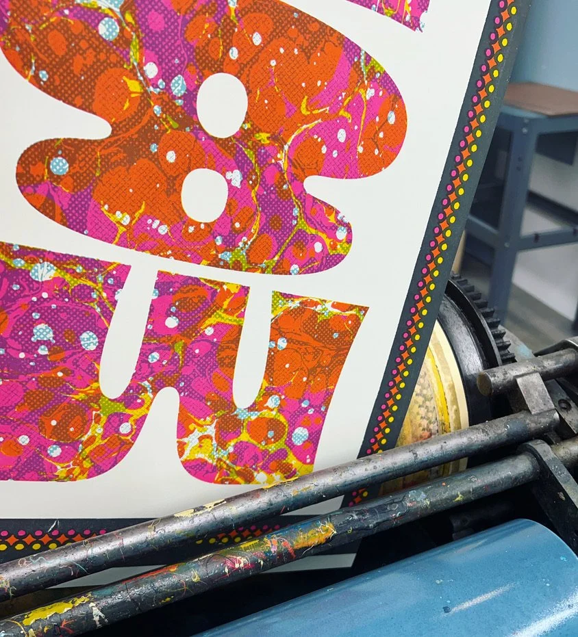 M83 Show Poster — Brad Vetter Design