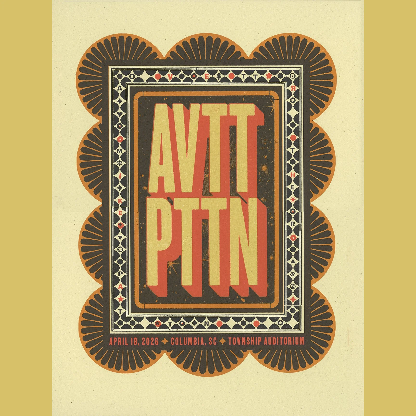 AVTT/PTTN (Columbia, SC) Show Poster