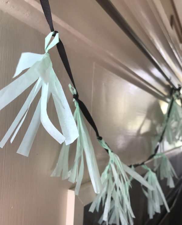 Tiny Tissue Paper Tassels