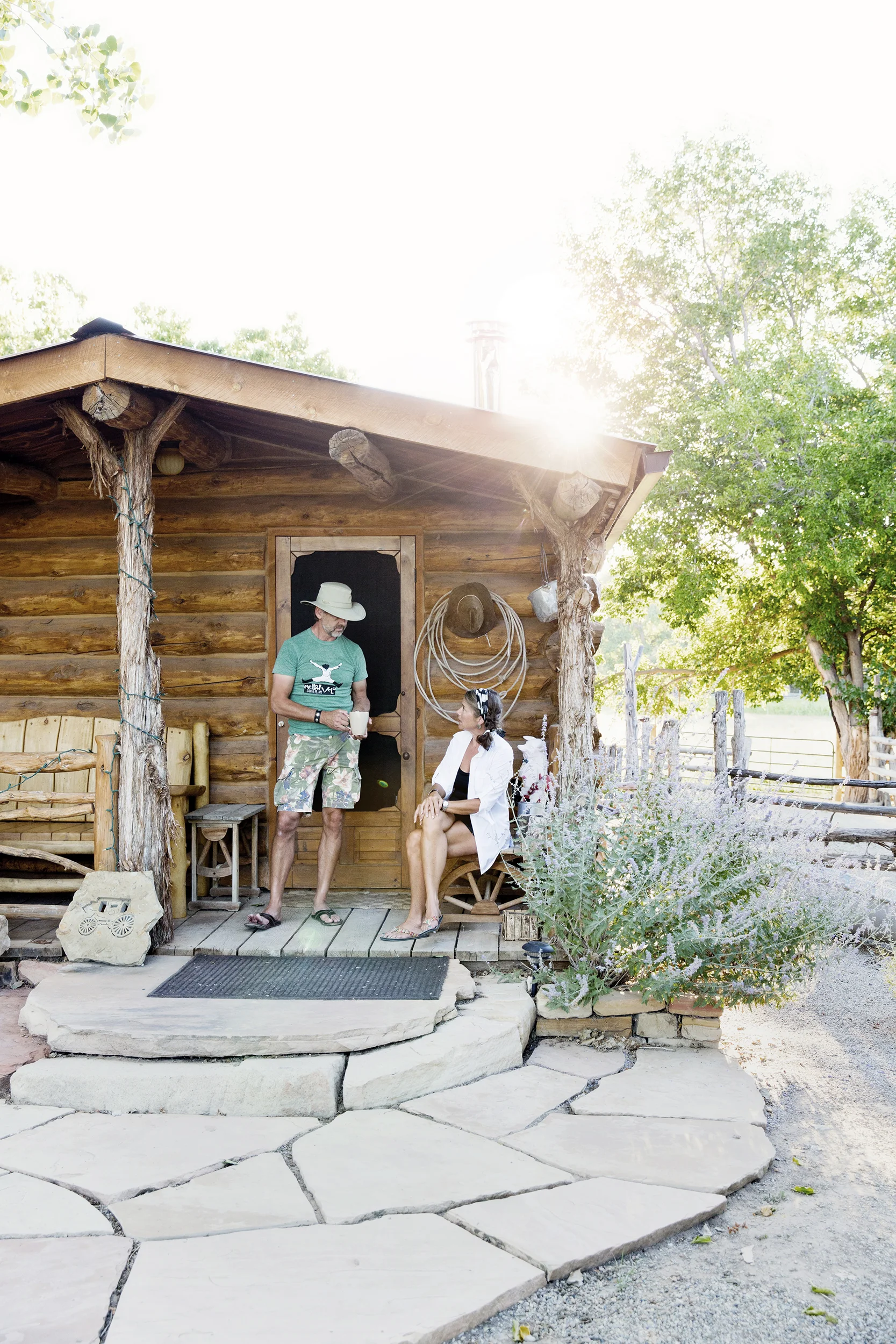 Cabin near Cortez Colorado for Sunset Magazine by Rebecca Stumpf Denver Boulder Colorado Editorial and Commercial Lifestyle Food and Travel Photographer
