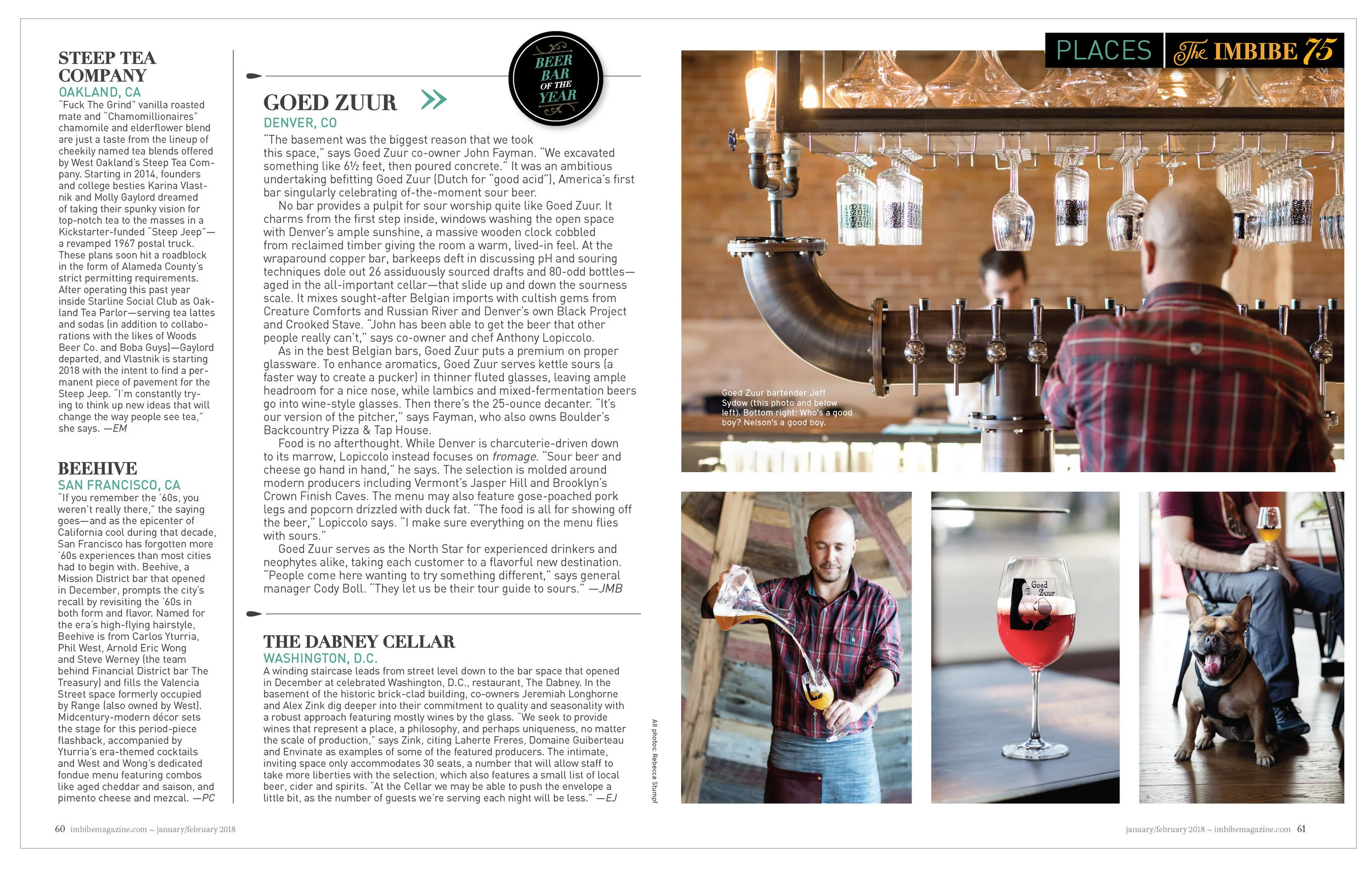 Goed Zuer for Imbibe Magazine by Rebecca Stumpf