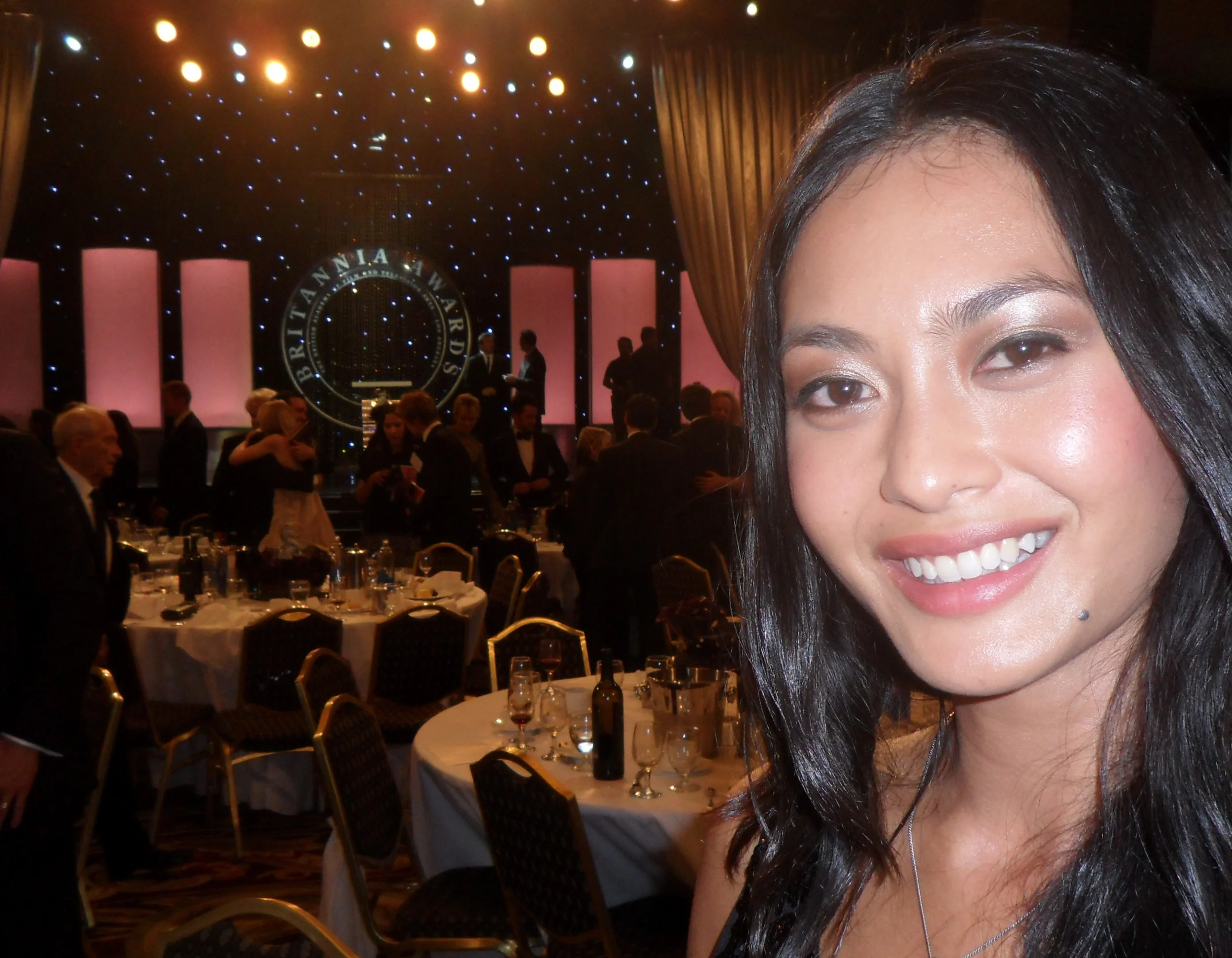 Attending the BAFTA's in Beverly Hills