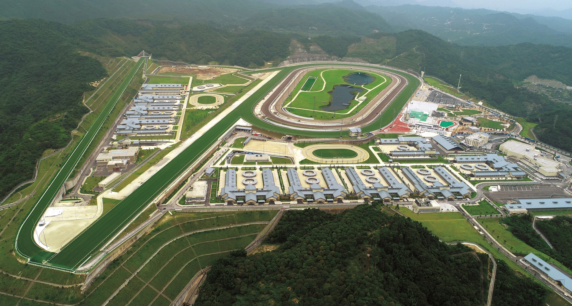 CRC will serve as a world-class facility for the training of Hong Kong's racehorses.