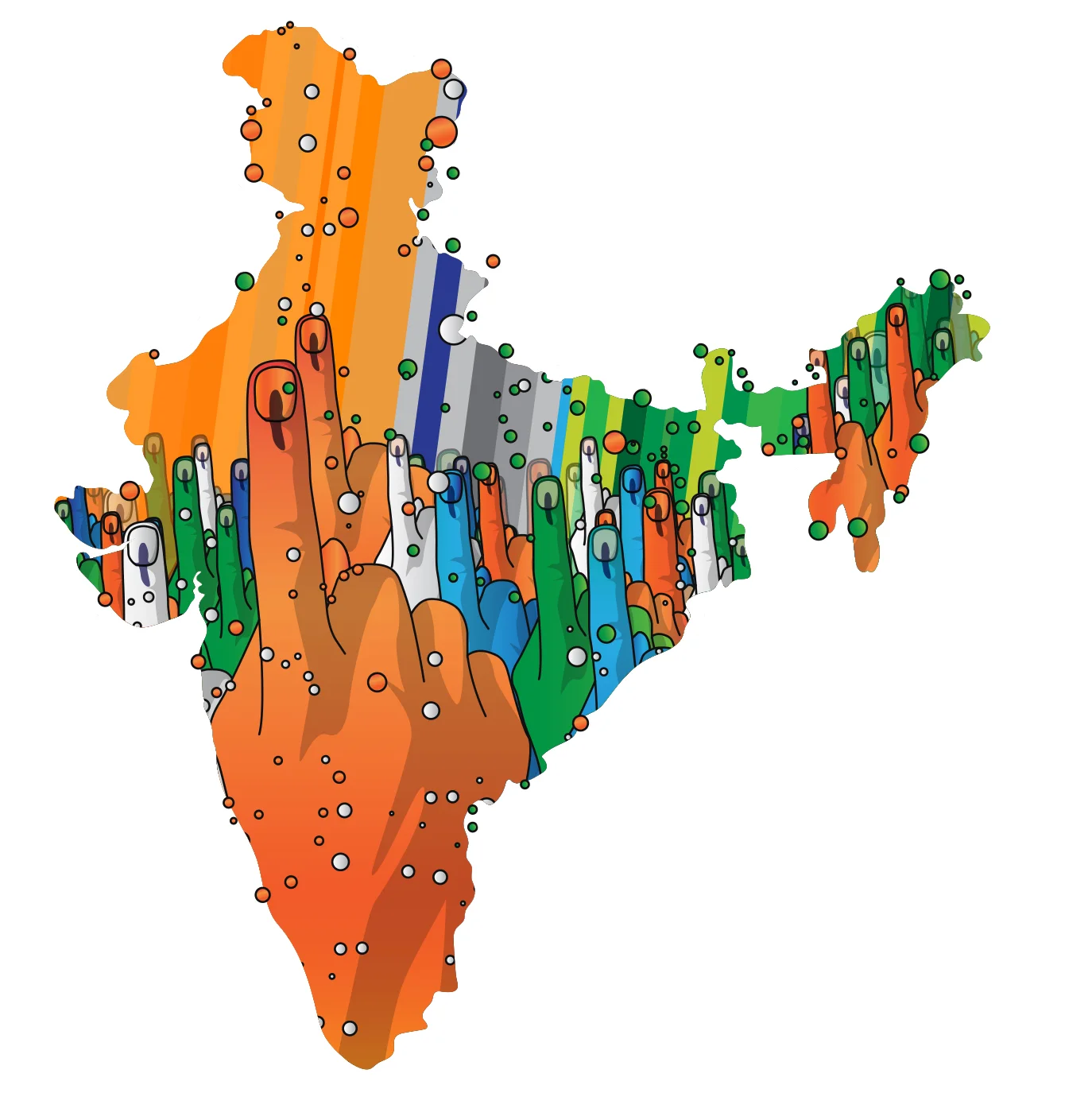 "I would love to talk about the 1st National general election of a country which will go on to become the largest democracy in the world." ~ Arjun Arunkumar