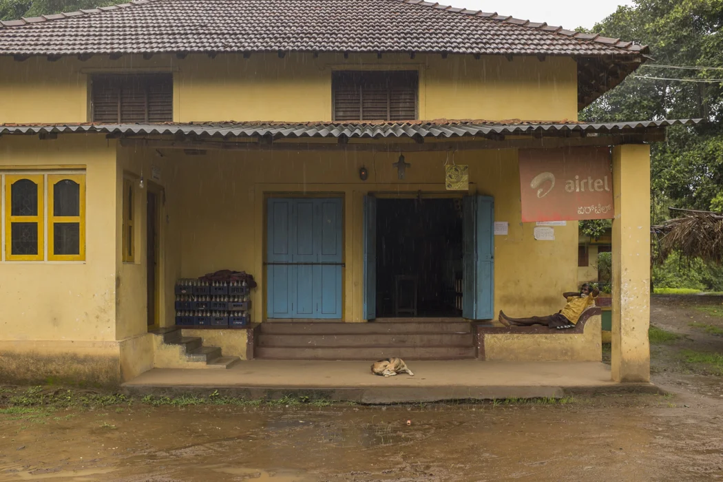 It's very relaxed here during the monsoon!