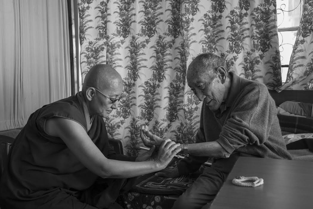 Where Rinpoche is well looked after by his nun doctor