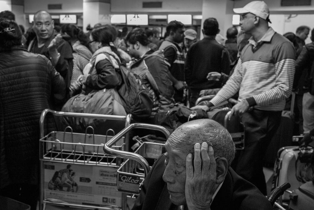 And then... Patna Airport where we’re reminded of the madness of life