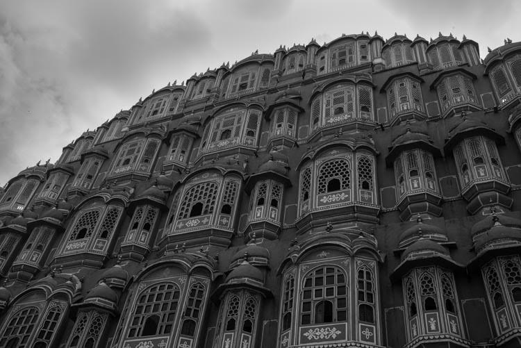 The Wind Palace, from where court women view street life without it viewing them