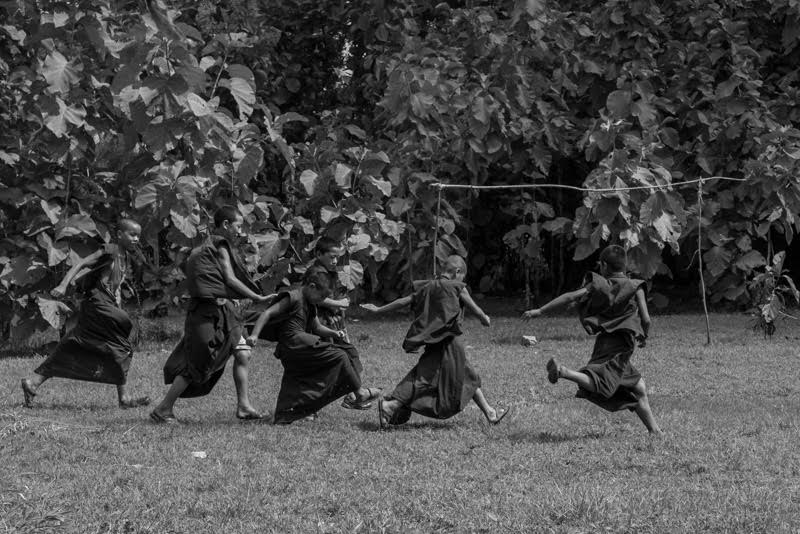 Our monks delight in freedom from monsoon retreat