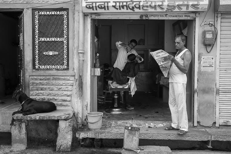 enjoying modest lives
