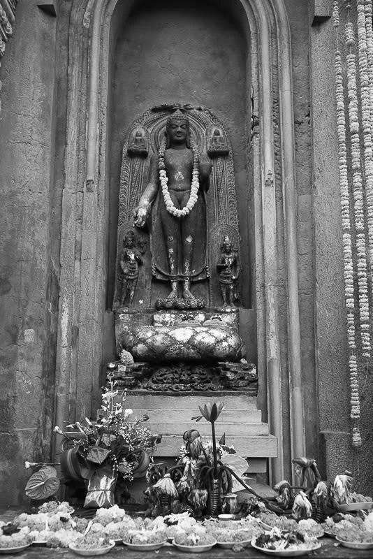or make offerings before the images of Buddha