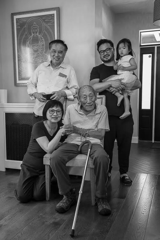 Ling and Jimmy, Edward and his daughter