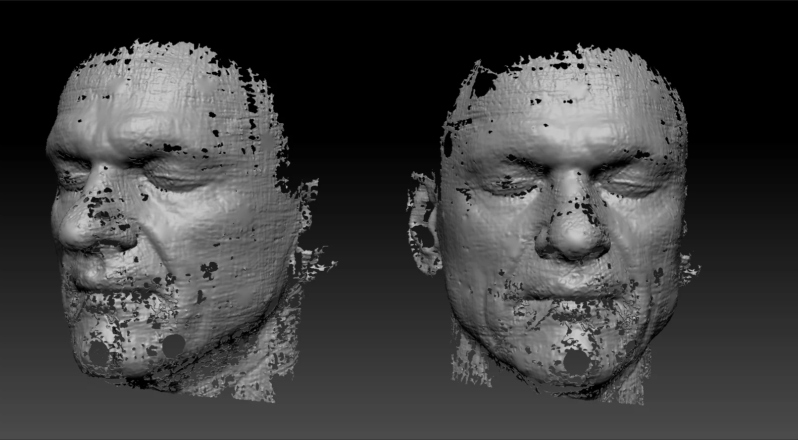  This was the original Scan data. 