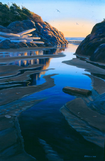 Mark Hobson "Green Point Rocks: Long Beach"