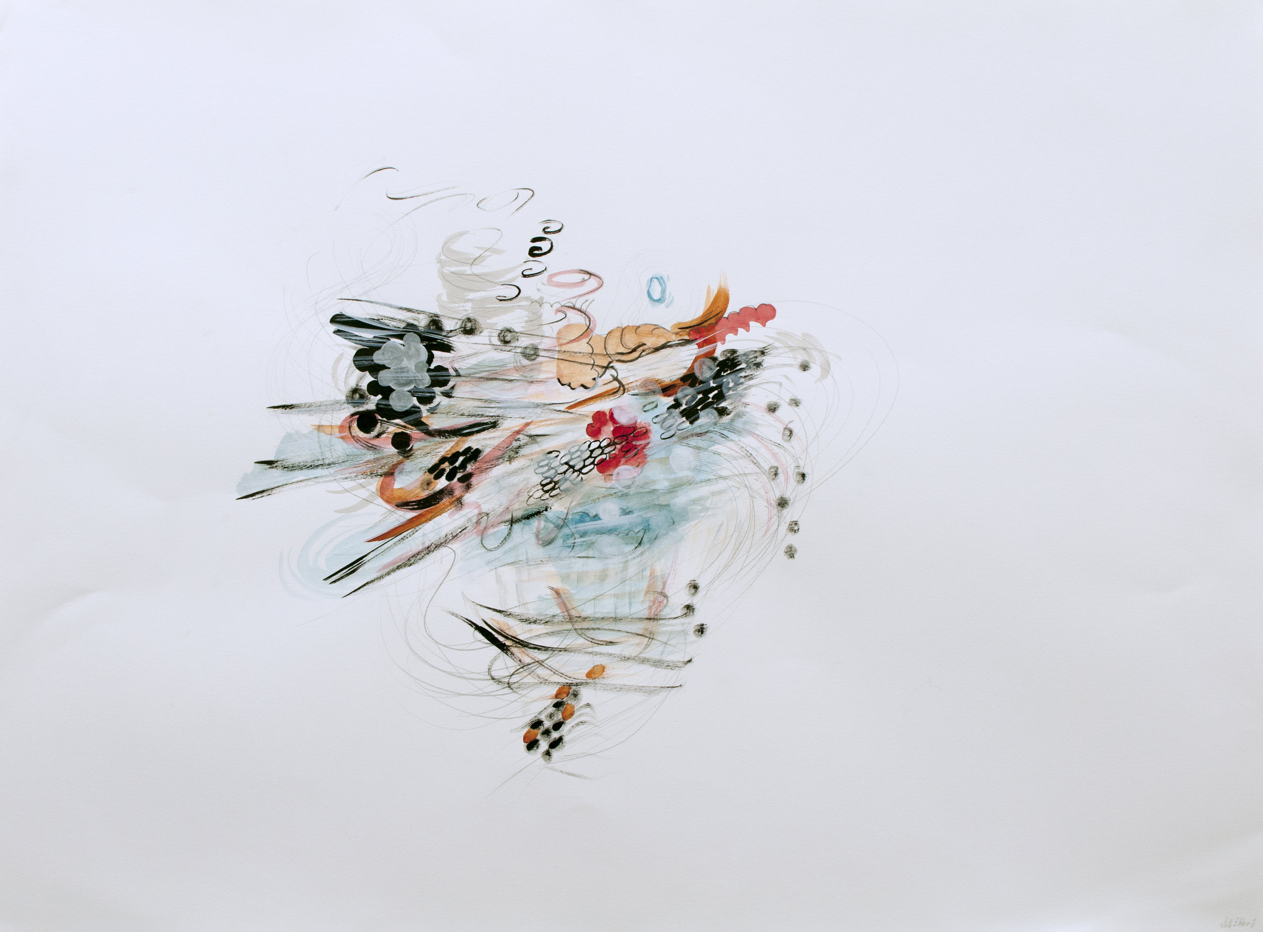 "Changeover" - Jill Ehlert © - Right side - 22" x 30" 
