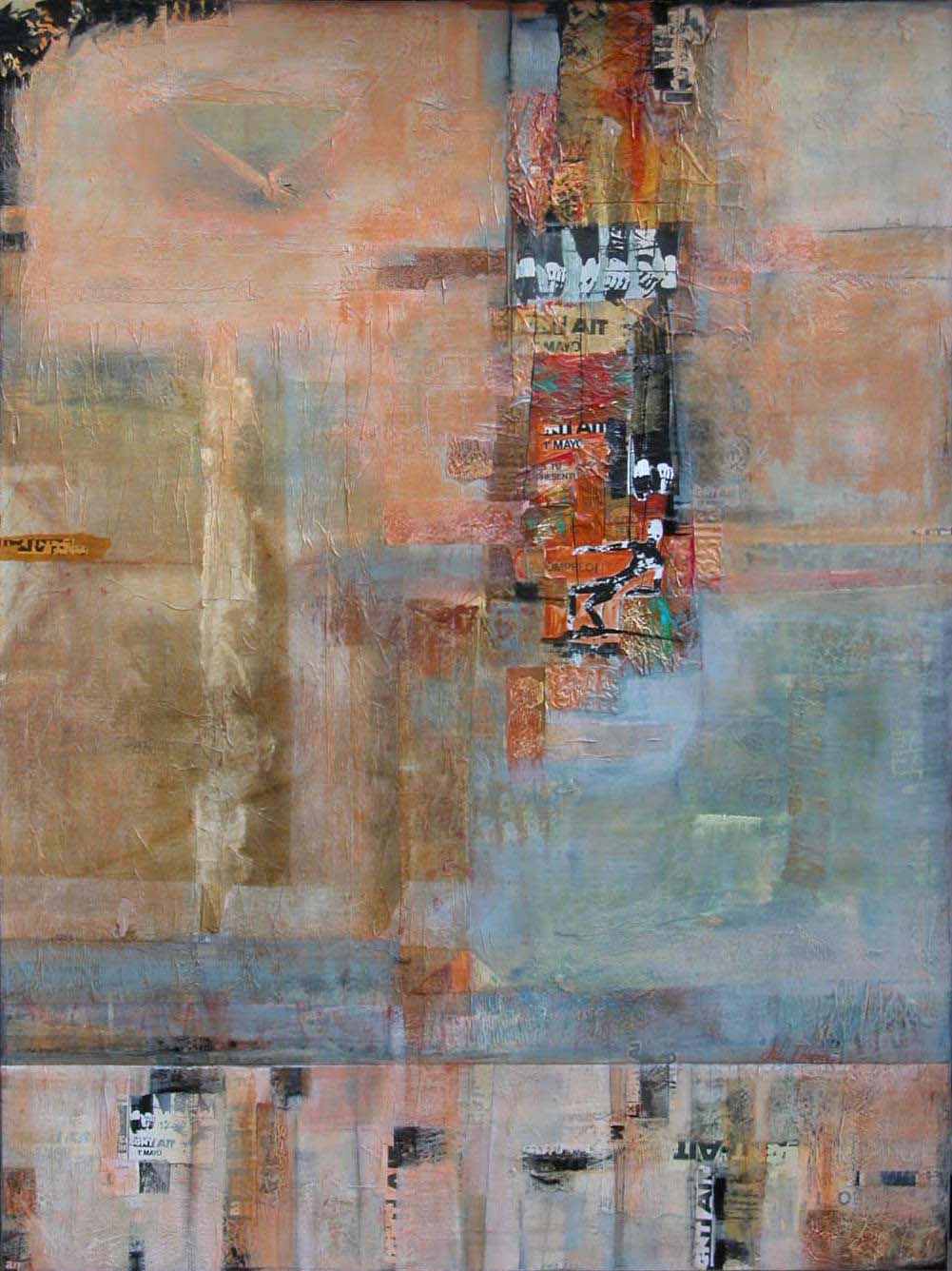 "Spanish Wall" - Jill Ehlert © 48" x 36"
