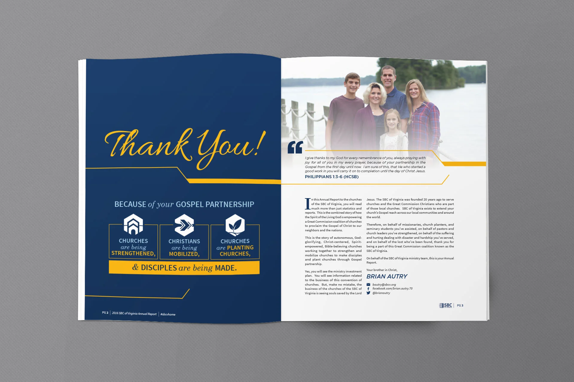 Welcome Letter