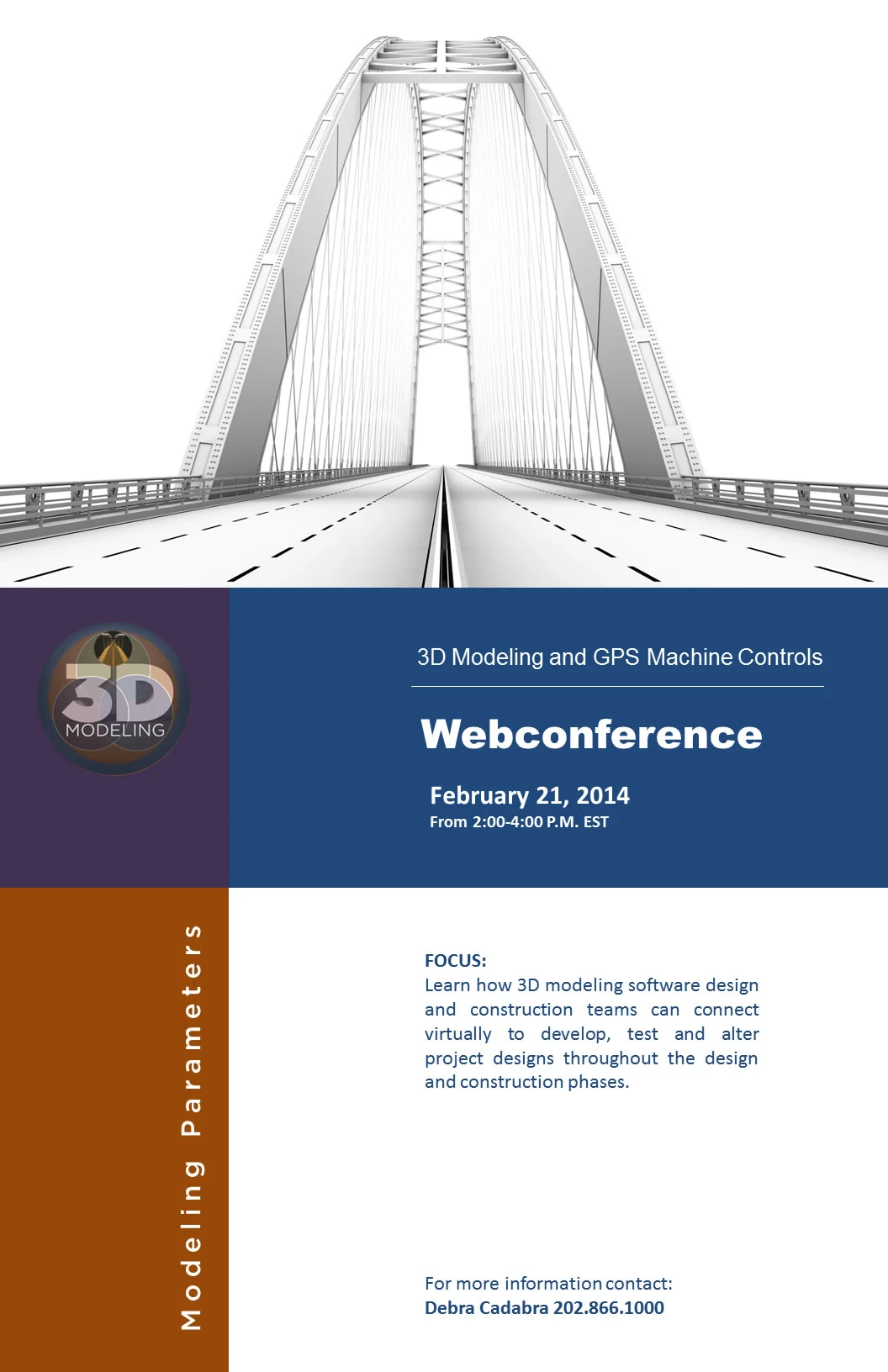 Everyday Counts Program - Webcast Announcement Poster - Client: US DOT/Harpers Enterprisee