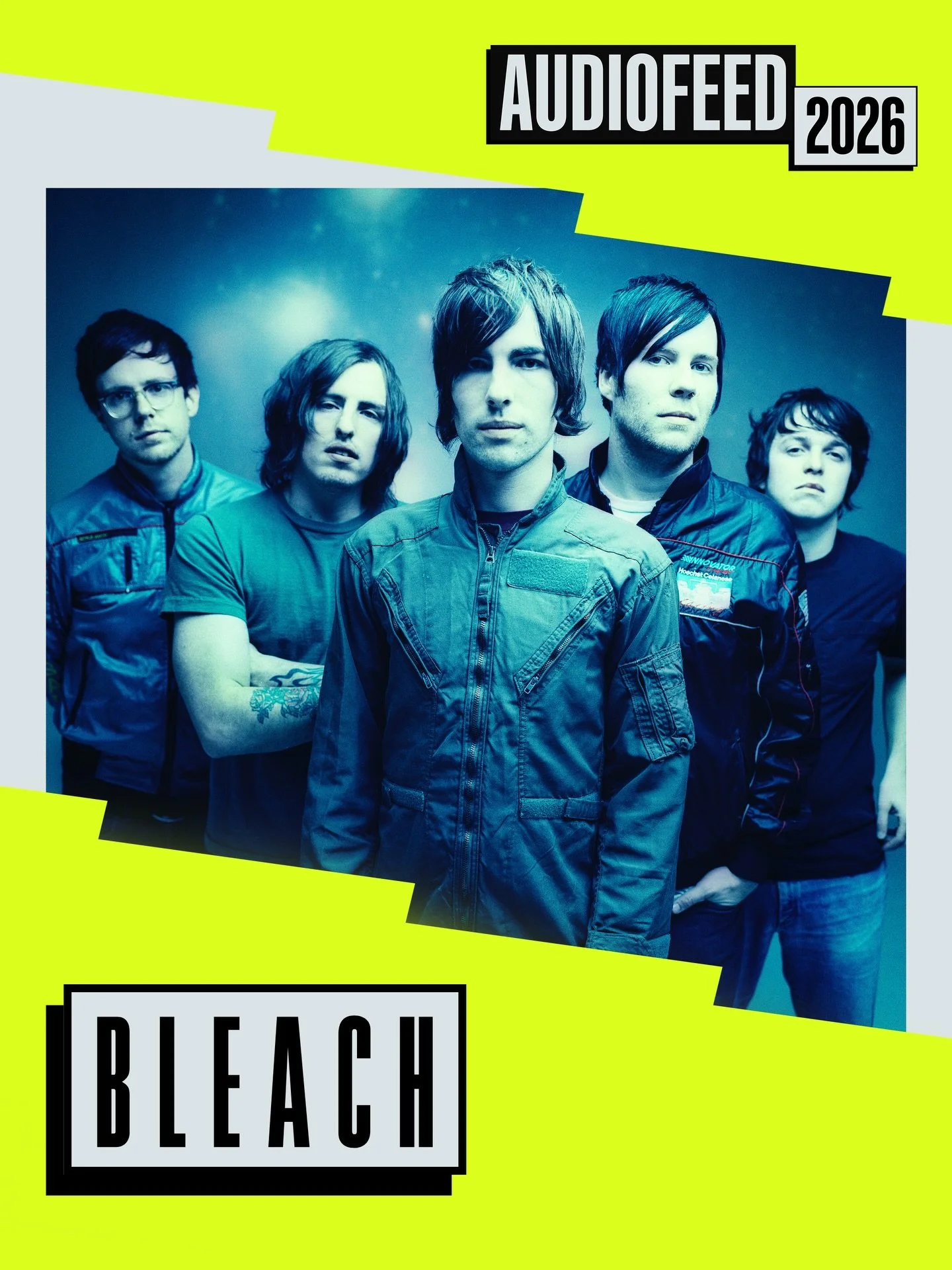 ✨FIRST ANNOUNCEMENT: BLEACH

The moment you&rsquo;ve been waiting for is finally here! We are excited to announce our very first band of the 2026 year lineup: Bleach. With many more to come, stay tuned Audiofeeders ⚡️

Go give them a listen 🎧 and gr