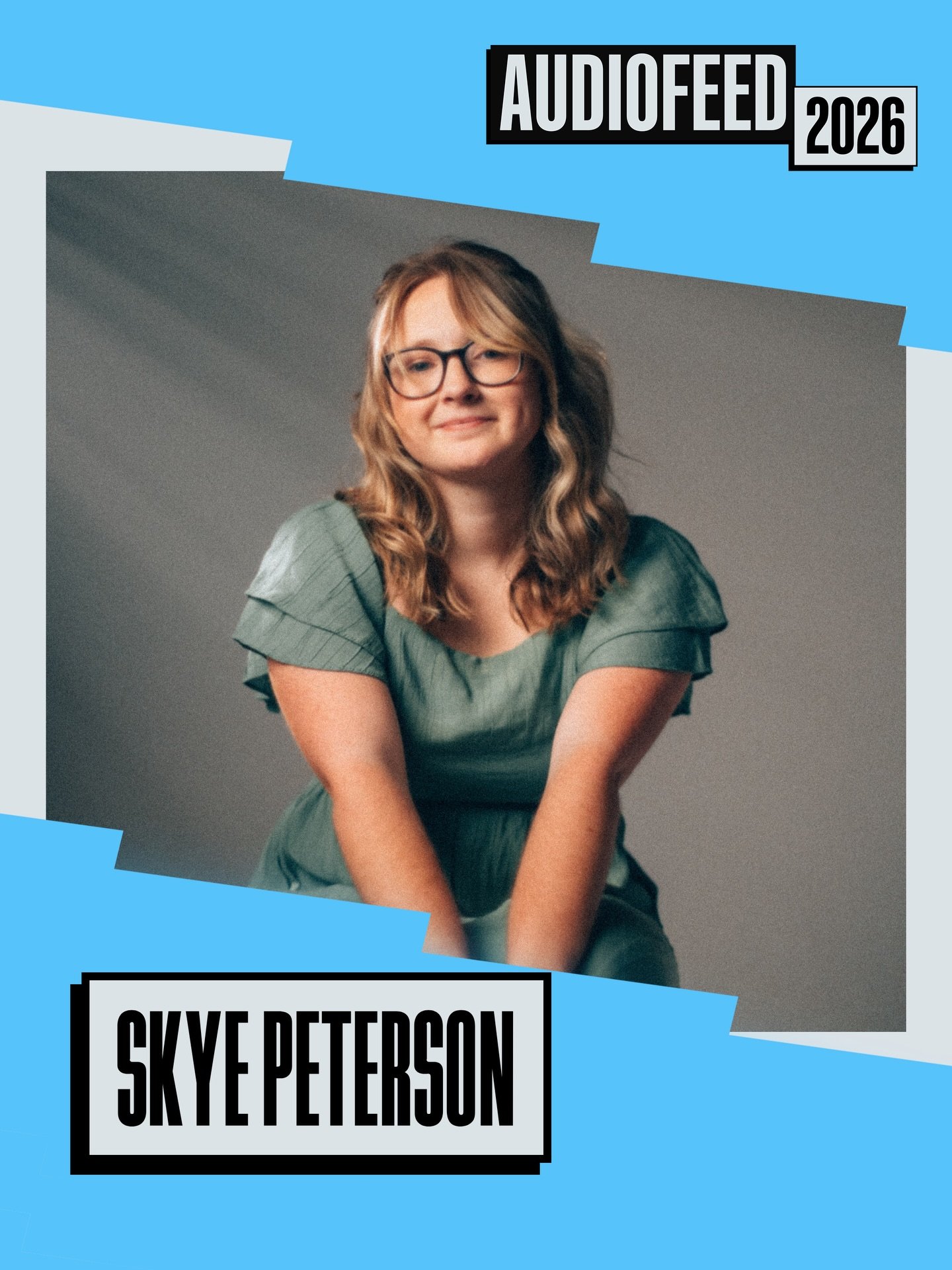 🔥Excited to announce: Skye Peterson! 

NEW to Audiofeed, let&rsquo;s give them a warm welcome and go check out their music! 

As always tickets 🎟️ can be purchased at Audiofeedfestival.com