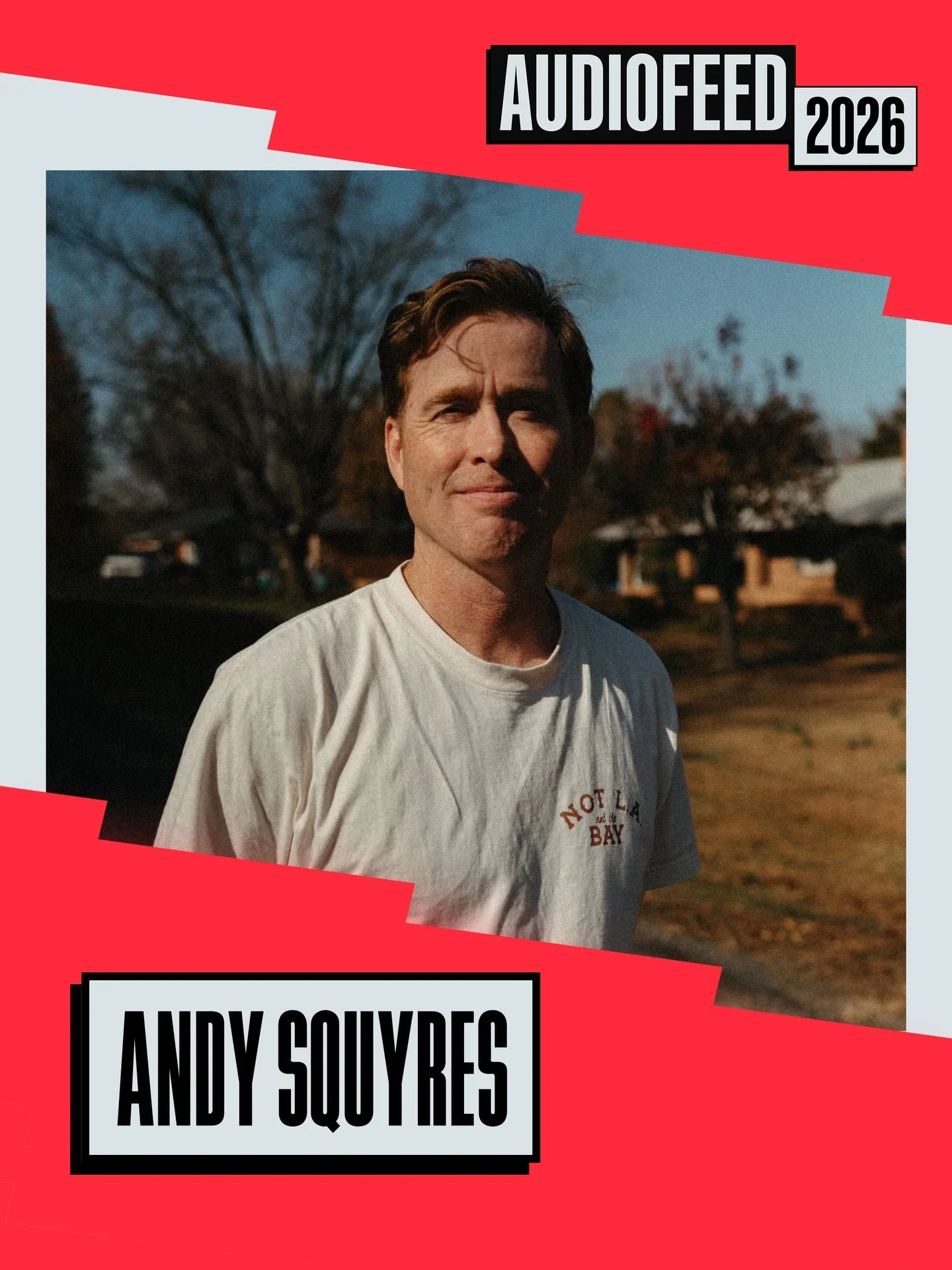 🙌 The one the only: Andy Squyres 

You might know him as a writer, or you might know him as a musician. Both are worth checking out. Come hang out with us and catch Andy sing a song or two!

Ticket 🎟️ link in bio or go to Audiofeedfestival.com