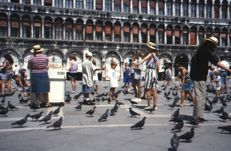  San Marco Square, Venice, Italy 1994 