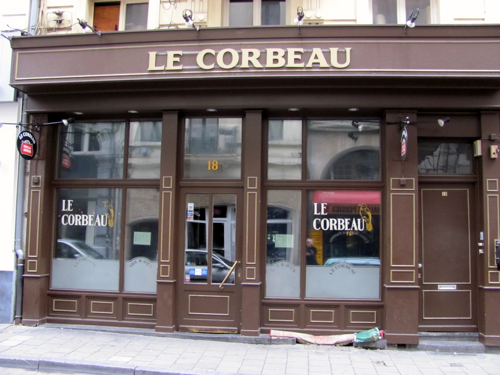  Le Corbeau - Wasn't He An Architect?, Brussels Old City, Brussels, Belgium, VHS 2010 