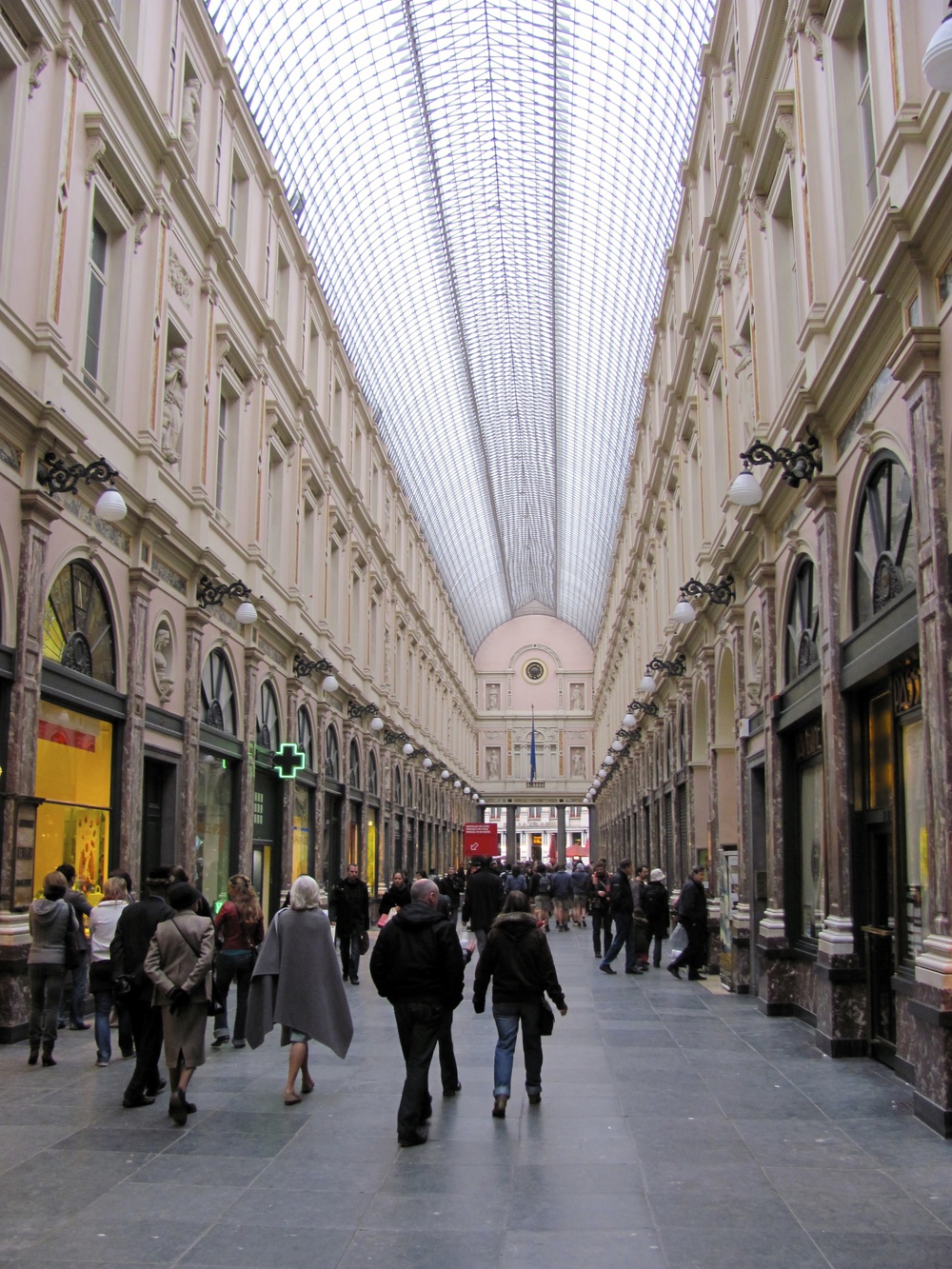  Galeries Royales St. Hubert, Brussels Old City, Belgium, VHS 2010 