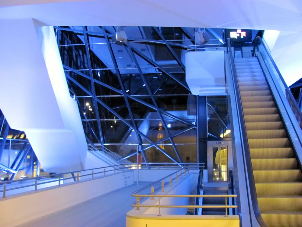  Pavilion interior vertical circulation, A2RC Architects, Brussels, Belgium, VHS 2010 