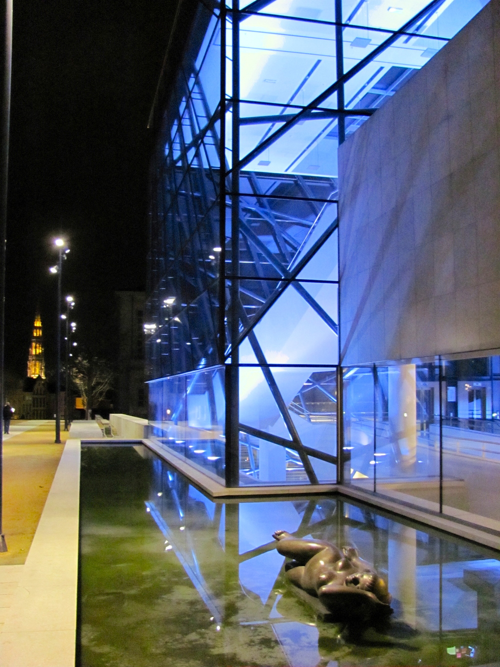  Pavilion in reflecting pool, Brussels Meeting Centre by A2RC Architects, Brussels, Belgium, VHS 2010 