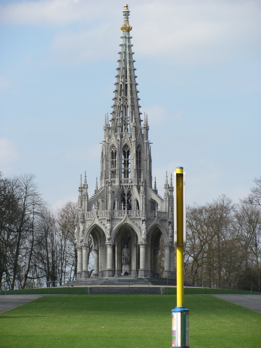  Monument Leopold l, on the grounds of the&nbsp;Domain Royal de Lacken (Royal Greenhouses), Brussels, Belgium, VHS 2010 