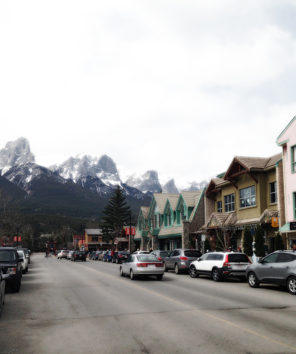   Downtown Canmore  Alberta, VHS 2015 