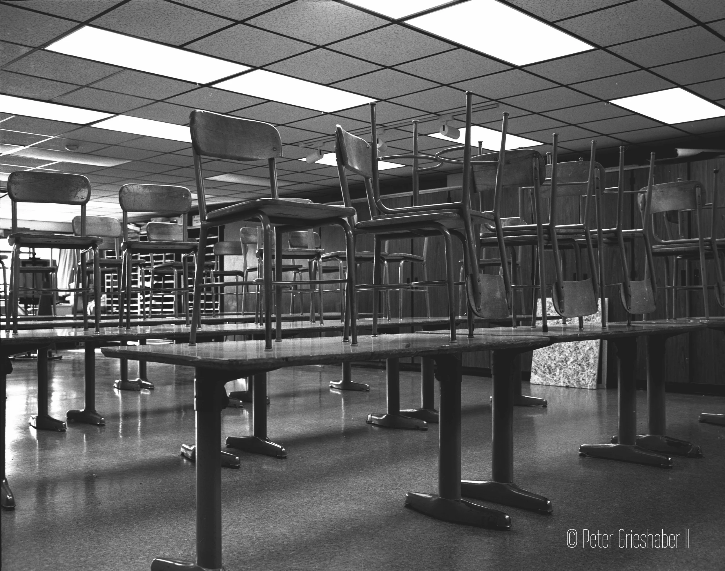 Mankato West High School Art Room 2002