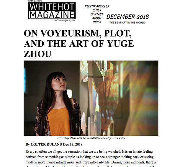 Whitehot Magazine of Contemporary Art