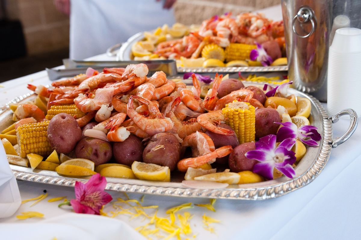 Reception Menu Sand Dollar Beach Weddings And Receptions