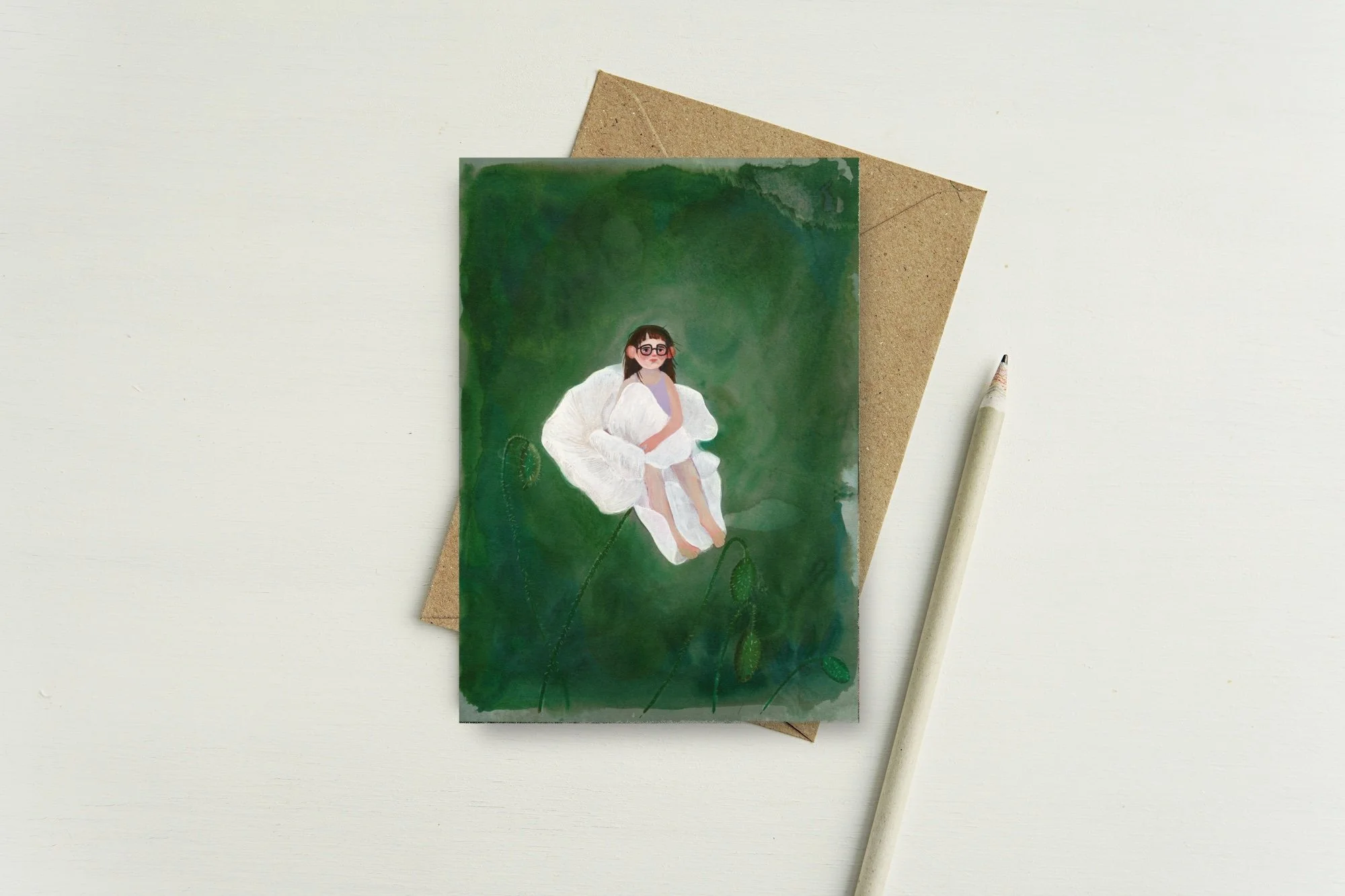 Postkarte "Däumelinchen"