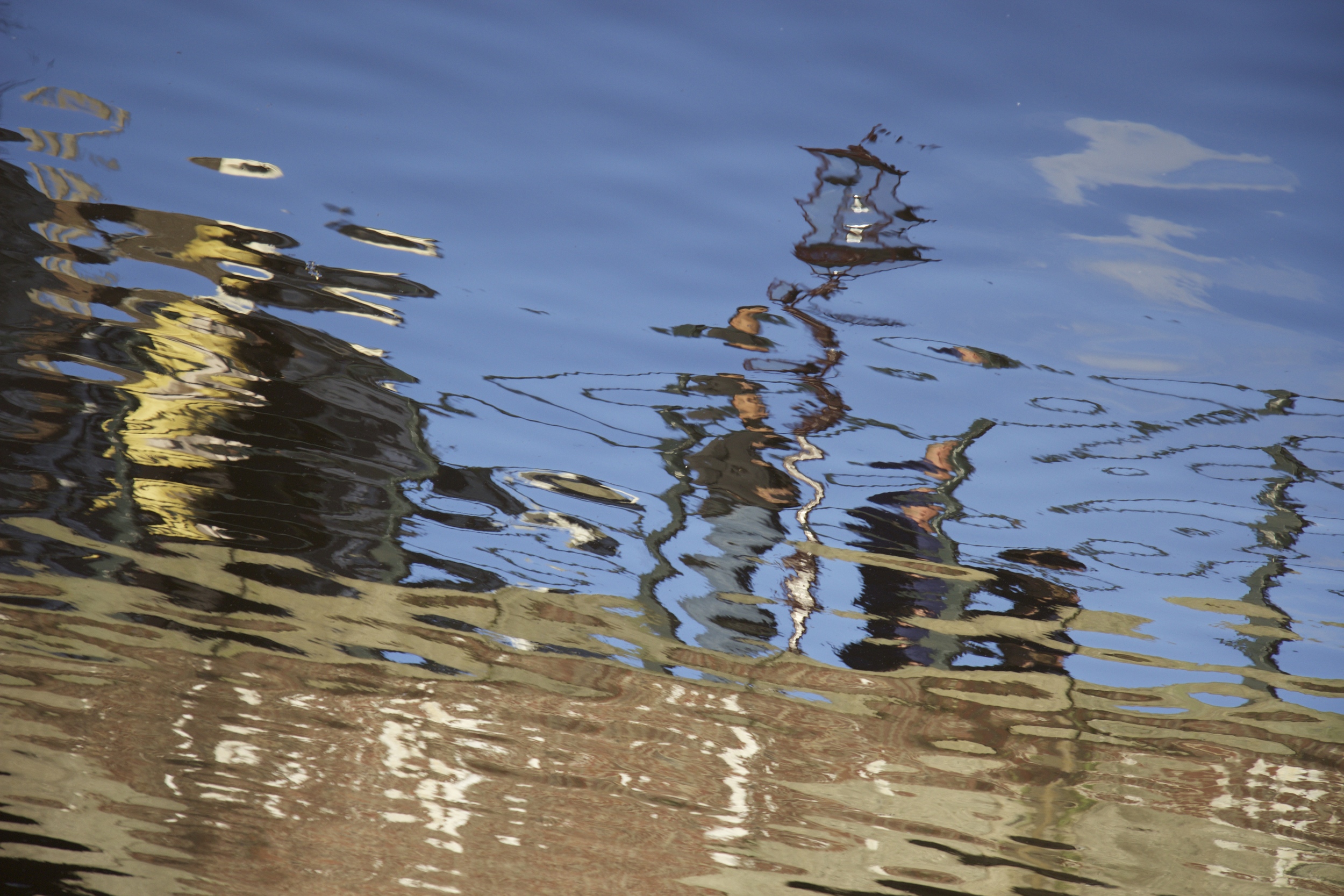 Amsterdam Bridge Reflections 5 3x4 printed on watercolor paper 1 of 1
