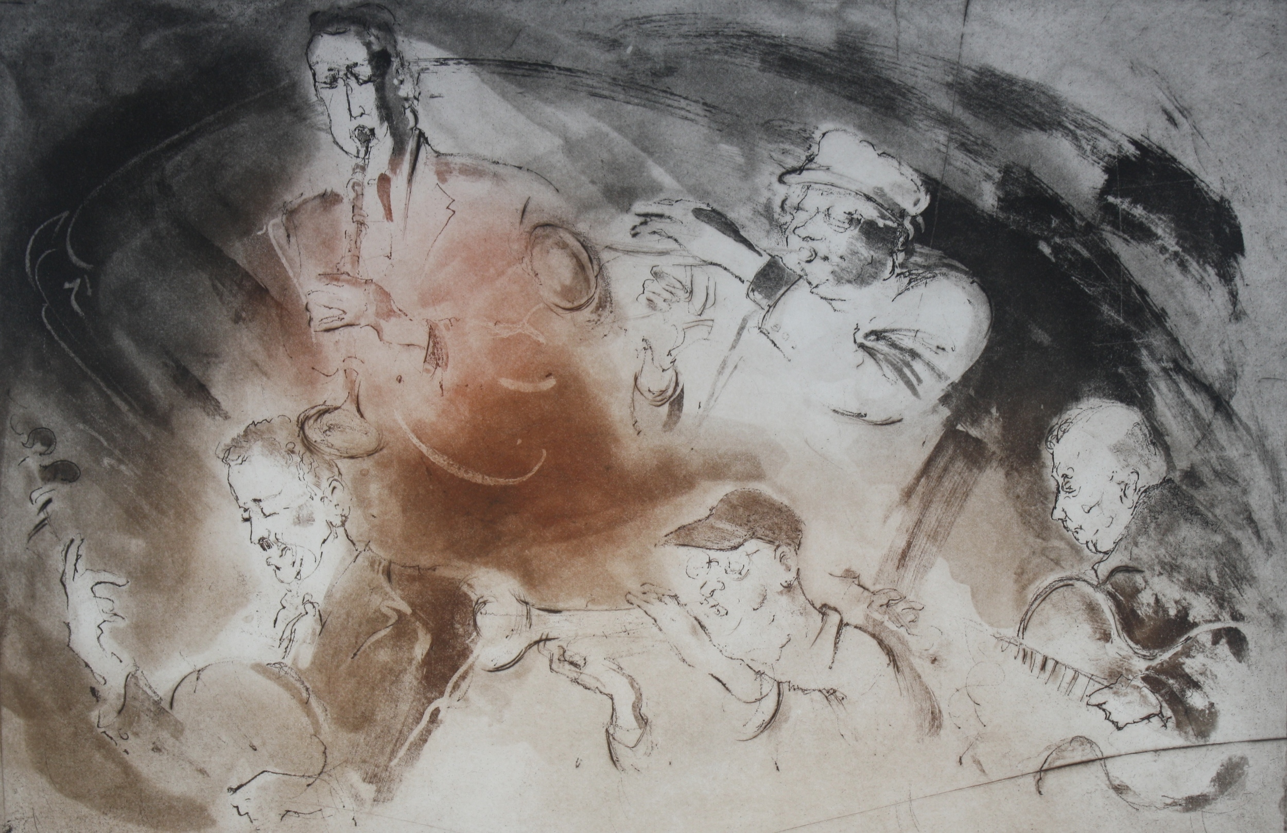 Jazz Men by Helen Frank
