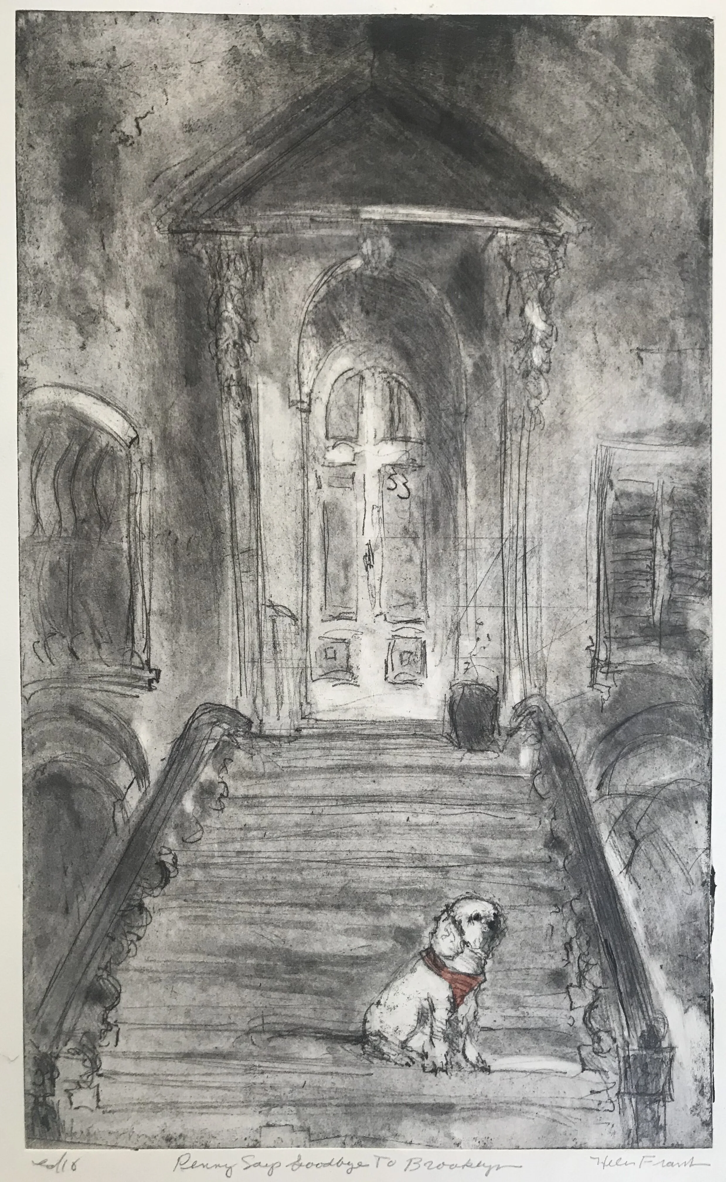 Penny Says Goodbye to Brooklyn Helen Frank 10x16 $800.jpg