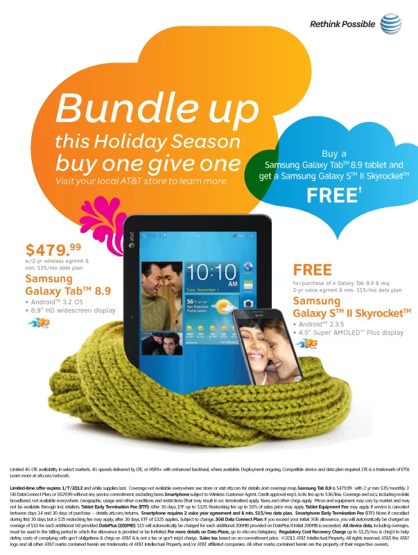 AT&amp;T LGBT Holiday Print Ad